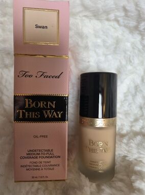 New Too Faced Born This Way Foundation-Swan-